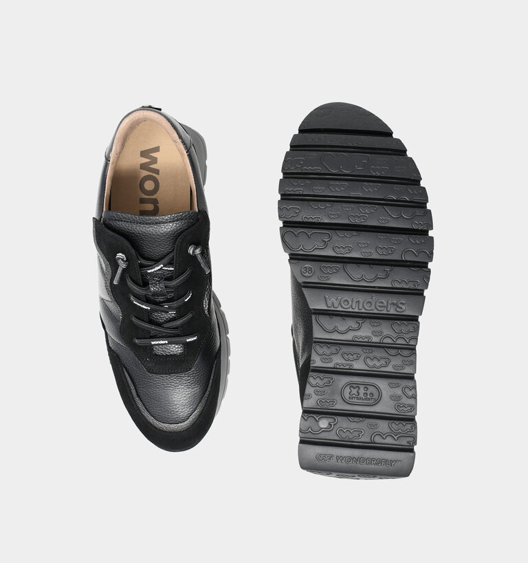 Wonders WONDERS A-2473 TREND BLACK/WILD BLACK