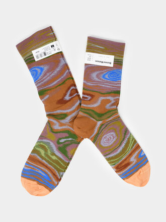 Bonne Maison BONNE MAISON SOCK - RIPPLES
