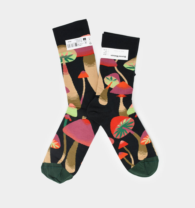 Bonne Maison BONNE MAISON SOCK - MUSHROOMS