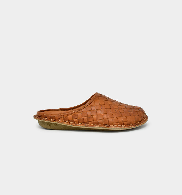 VIBAe VIBAe ROMA WOVEN COGNAC