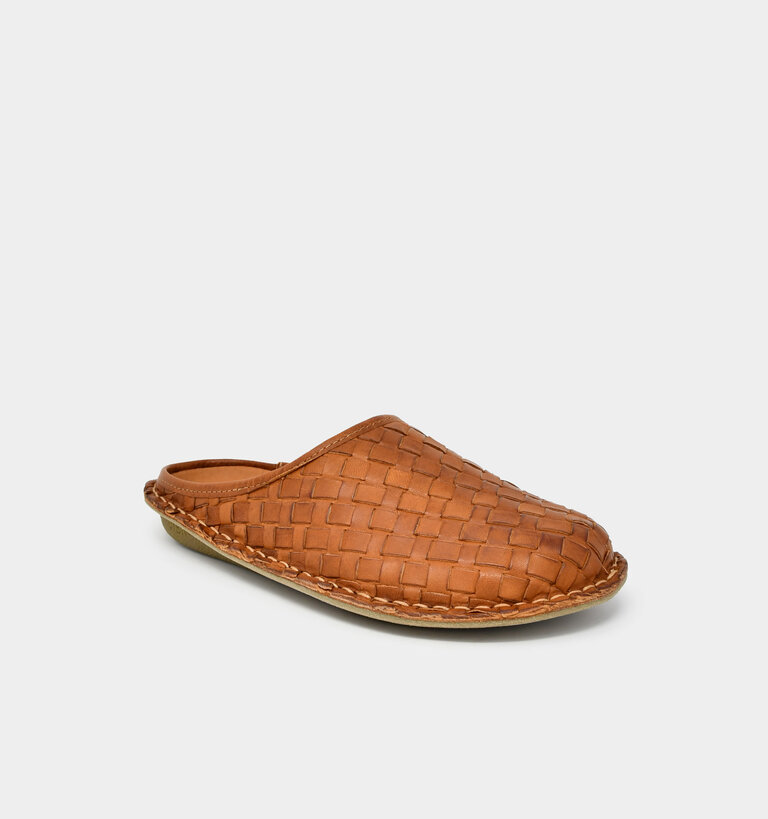 VIBAe VIBAe ROMA WOVEN COGNAC