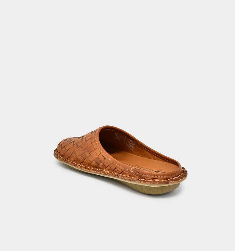 VIBAe VIBAe ROMA WOVEN COGNAC