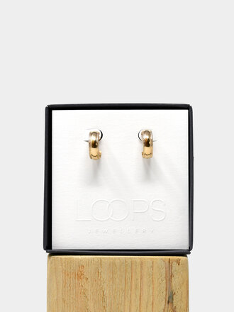Loops Jewellery Loops Maddison Hoops Gold