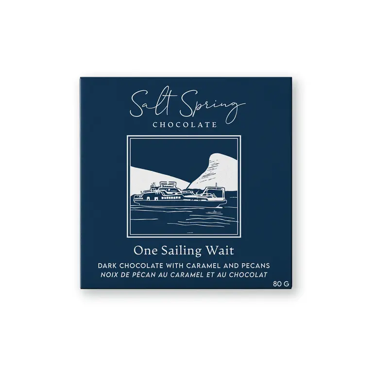 Salt Spring Chocolate SALT SPRING CHOCOLATE ONE SAILING WAIT