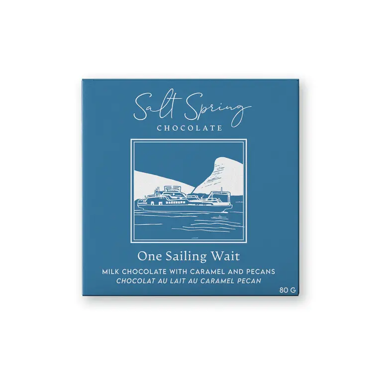 Salt Spring Chocolate SALT SPRING CHOCOLATE ONE SAILING WAIT