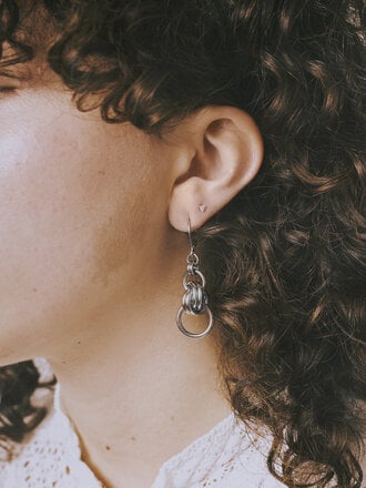 Inside Out INSIDE OUT TWIST EARRINGS