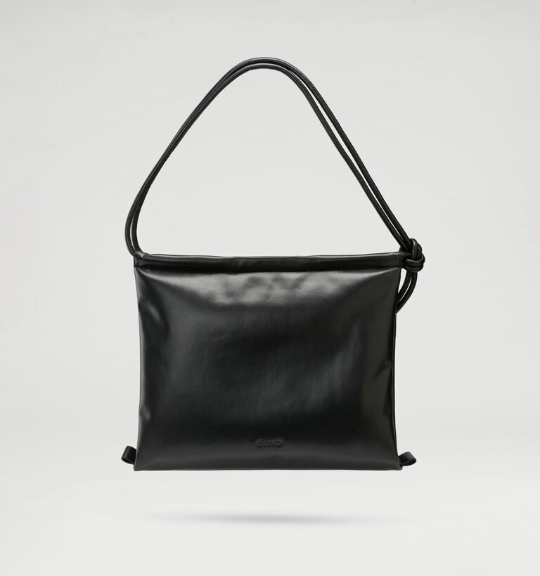 Ölend ÖLEND FOLDED BAG VEGAN LEATHER BLACK