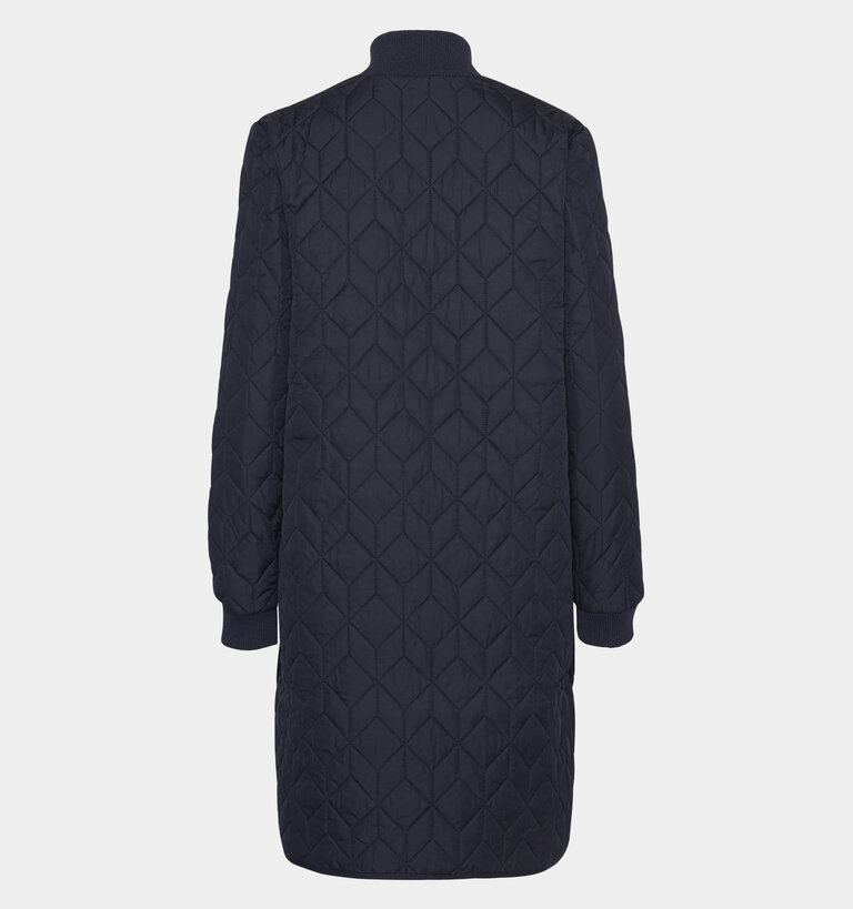 Ilse Jacobsen ILSE JACOBSEN ART06 QUILT COAT DARK INDIGO