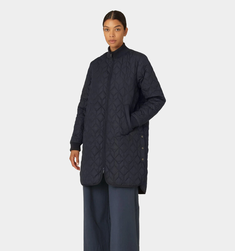Ilse Jacobsen ILSE JACOBSEN ART06 QUILT COAT DARK INDIGO