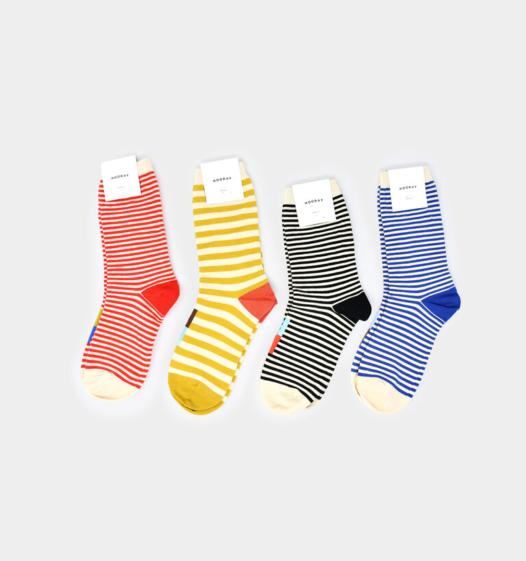 Hooray Socks HOORAY COTTON CREW SOCKS COLE
