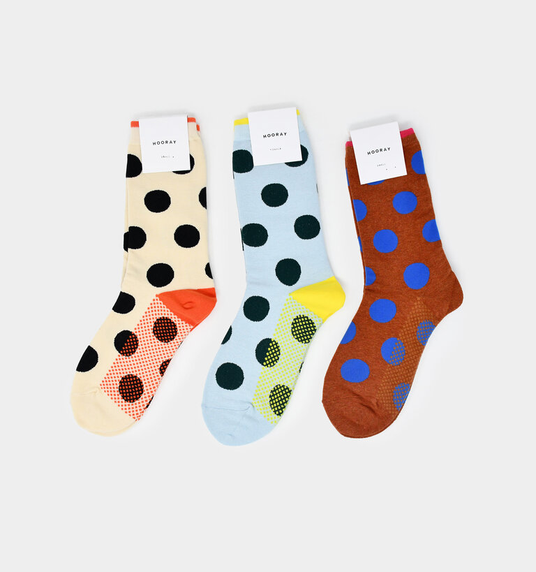 Hooray Socks HOORAY COTTON CREW SOCKS VALLEY