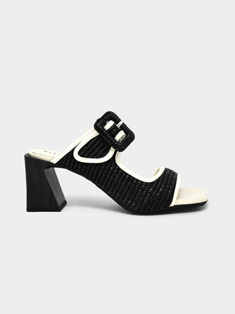 Hispanitas HISPANITAS MIAMI RHV264048 RAFIA BLACK