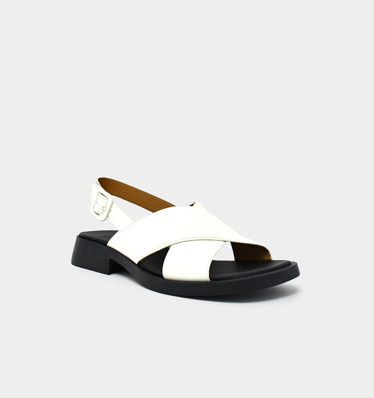 Camper CAMPER DANA X-STRAP SANDAL WHITE