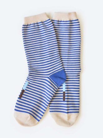 Hooray Socks HOORAY COTTON CREW SOCKS HILL MENS