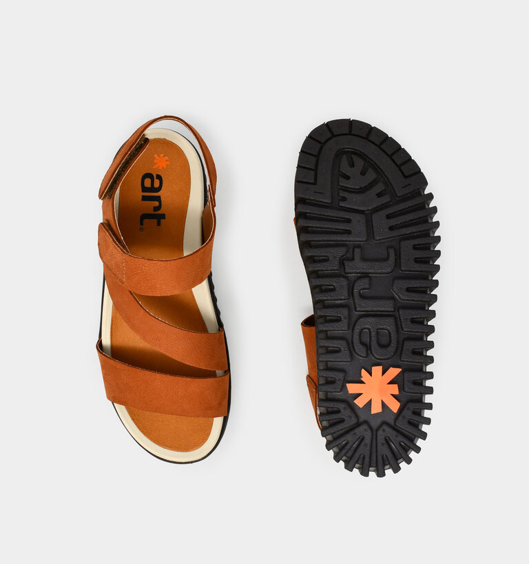 Art ART 1573 BRIGHTON SANDAL NUBUCK ORANGE