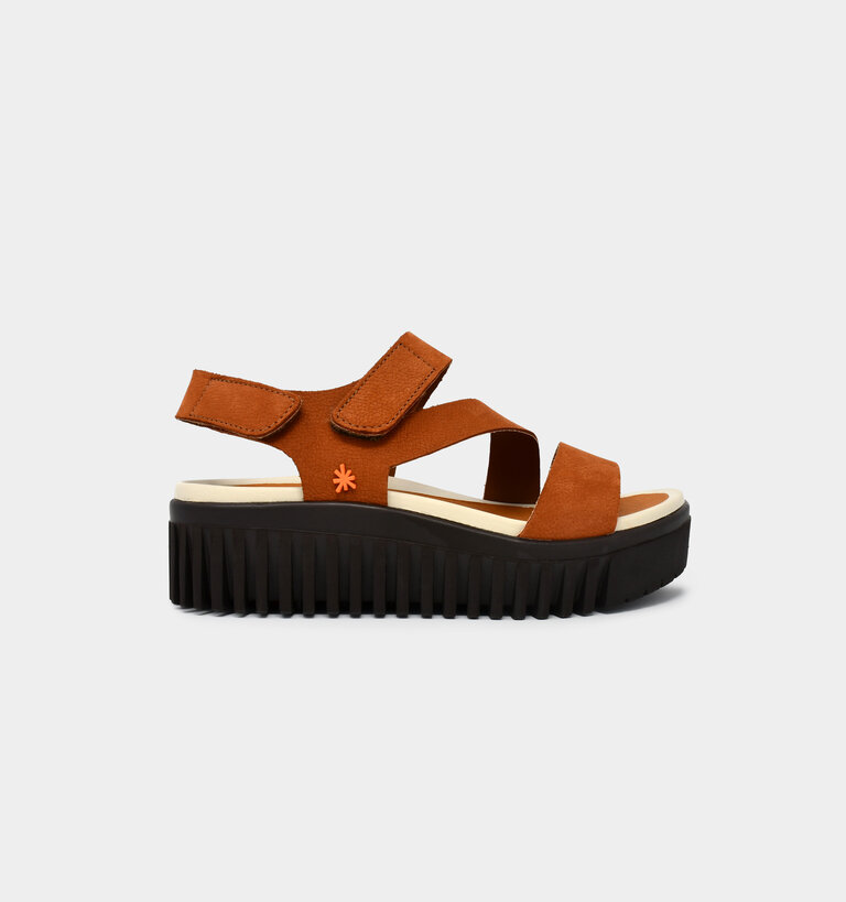 Art ART 1573 BRIGHTON SANDAL NUBUCK ORANGE
