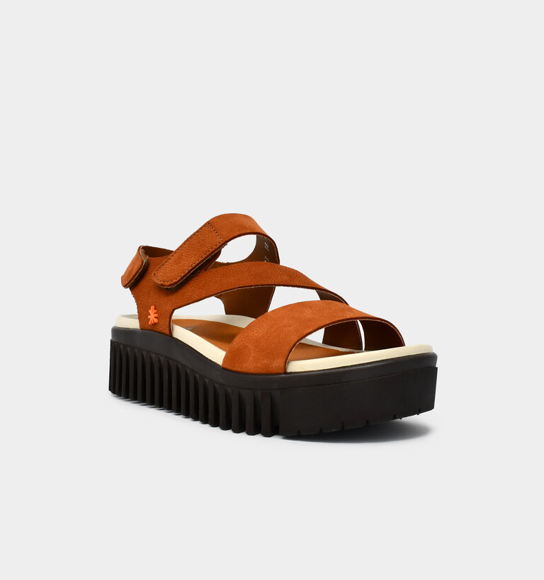 Art ART 1573 BRIGHTON SANDAL NUBUCK ORANGE