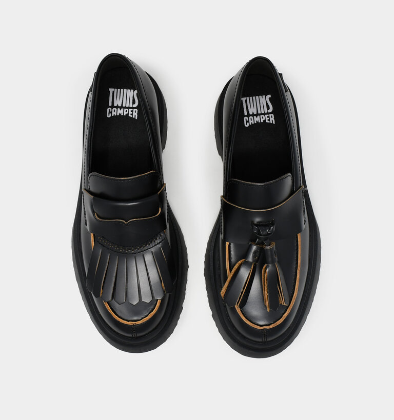Camper CAMPER WALDEN LOAFER TWINS BLACK