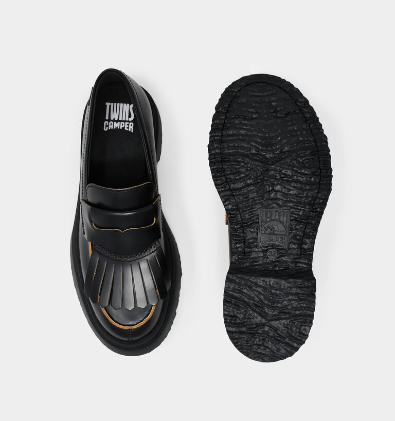 Camper CAMPER WALDEN LOAFER TWINS BLACK