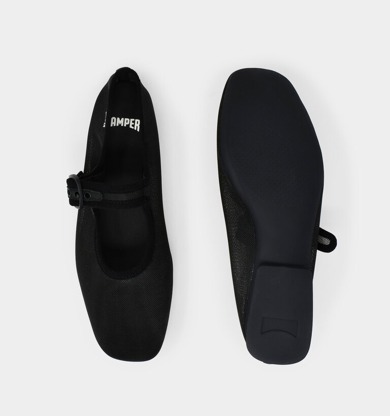 Camper CAMPER CASI MYRA MARYJANE MESH BLACK