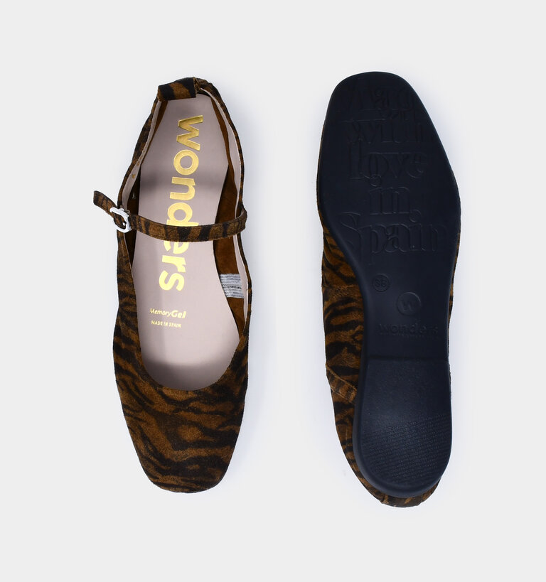 Wonders WONDERS A-86101 ZEBRA TABAC