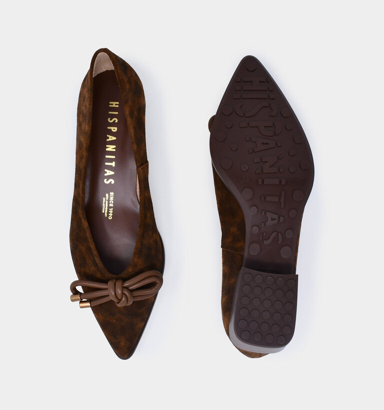Hispanitas HISPANITAS TURIN HI264260 LEOPARD AVELLANA