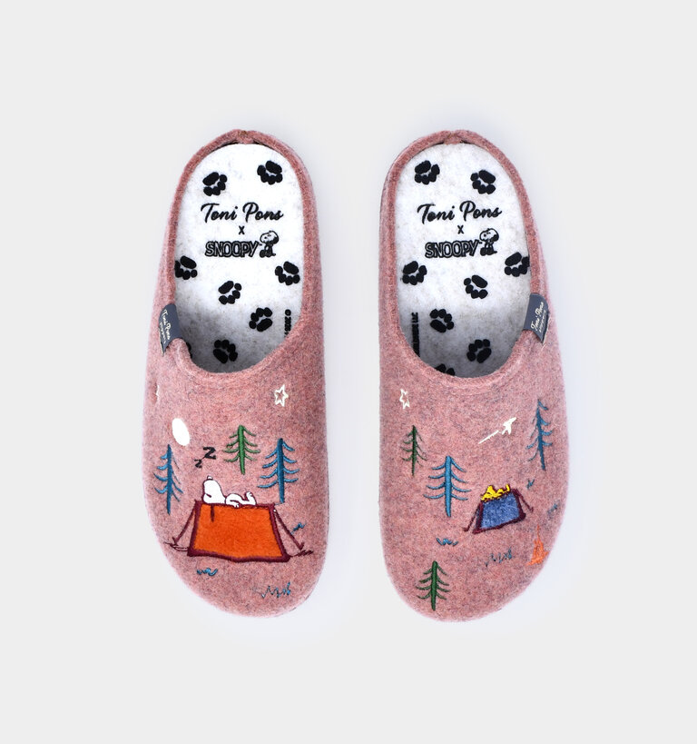 Toni Pons TONI PONS SNOOPY SLIPPERS ROSE