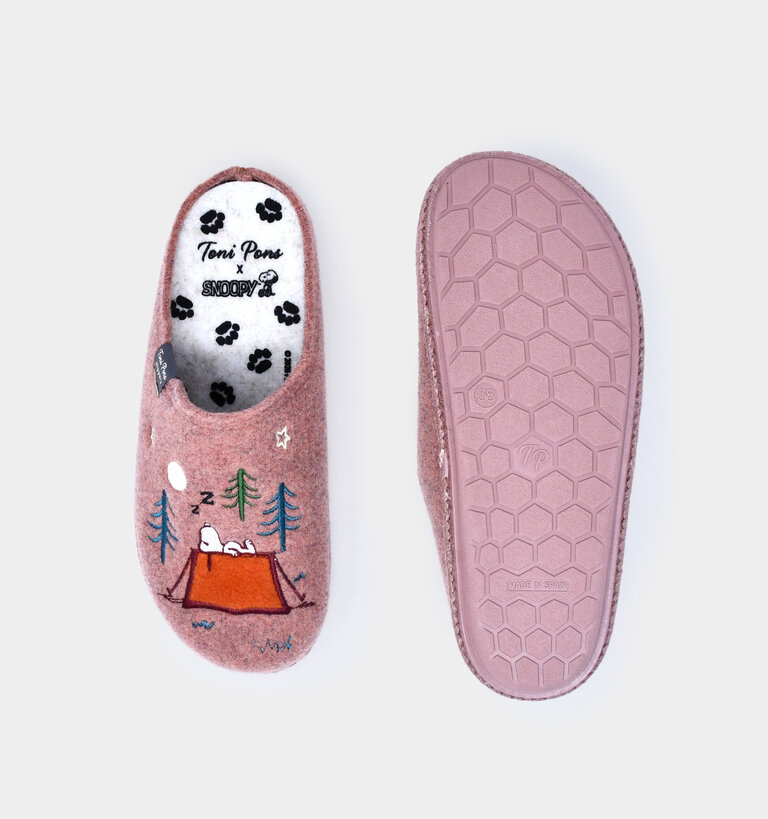 Toni Pons TONI PONS SNOOPY SLIPPERS ROSE