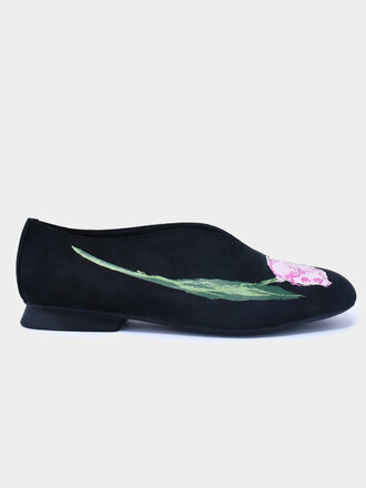 Camper CAMPER CASI MYRA V-THROAT TWINS BLACK NUBUCK