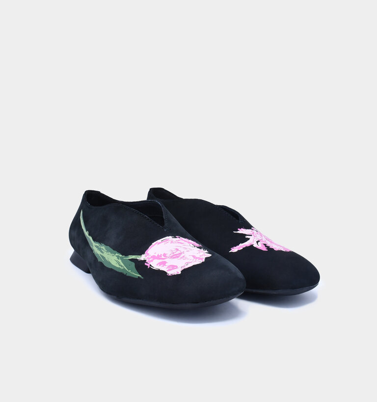 Camper CAMPER CASI MYRA V-THROAT TWINS BLACK NUBUCK
