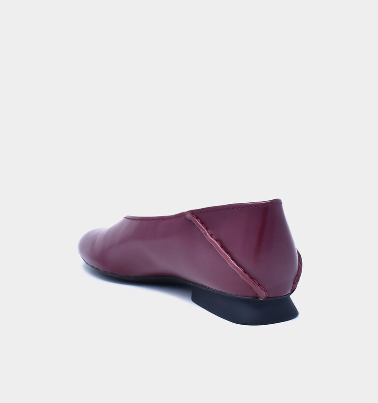 Camper CAMPER CASI MYRA FLATS GLOSSY BURGUNDY