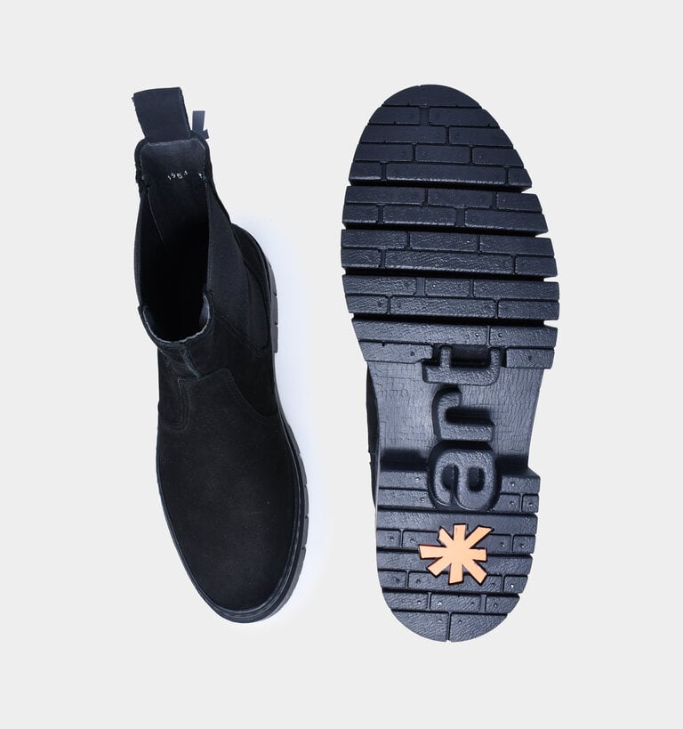 Art ART 1954 AMBERES BOOT NOBUCK BLACK
