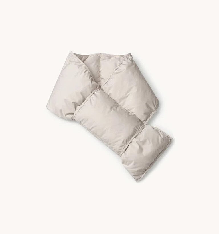 Ilse Jacobsen ILSE JACOBSEN PEPPYS08 PUFFY SCARF SILVER-GREY