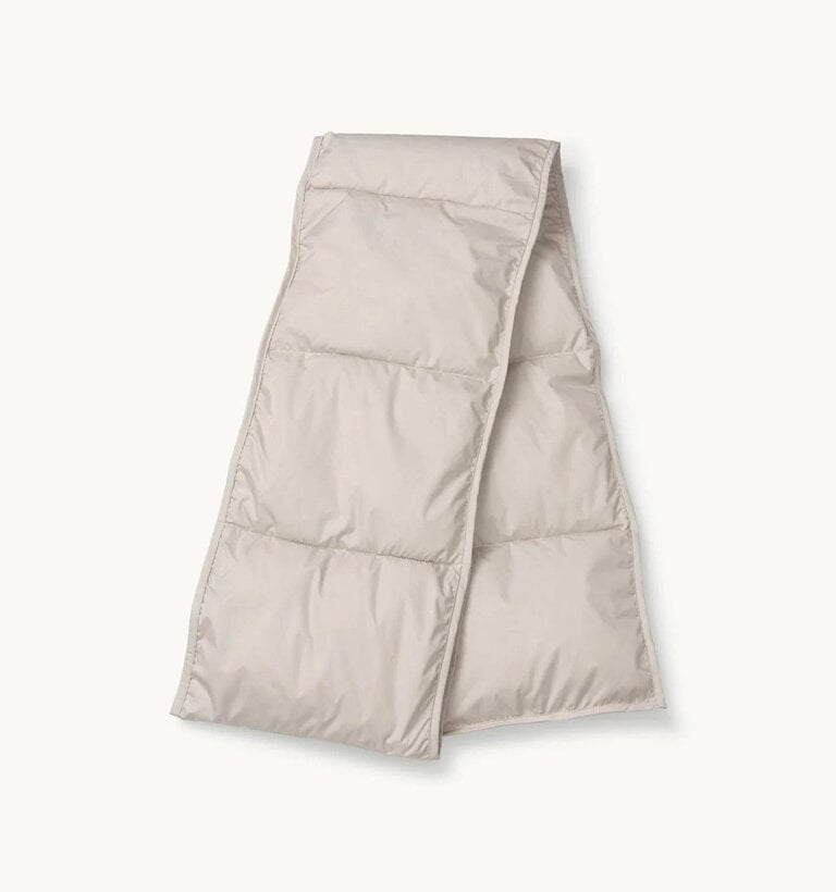 Ilse Jacobsen ILSE JACOBSEN PEPPYS08 PUFFY SCARF SILVER-GREY