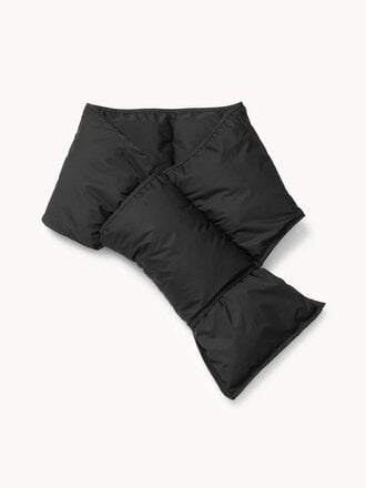 Ilse Jacobsen ILSE JACOBSEN PEPPYS08 PUFFY SCARF BLACK