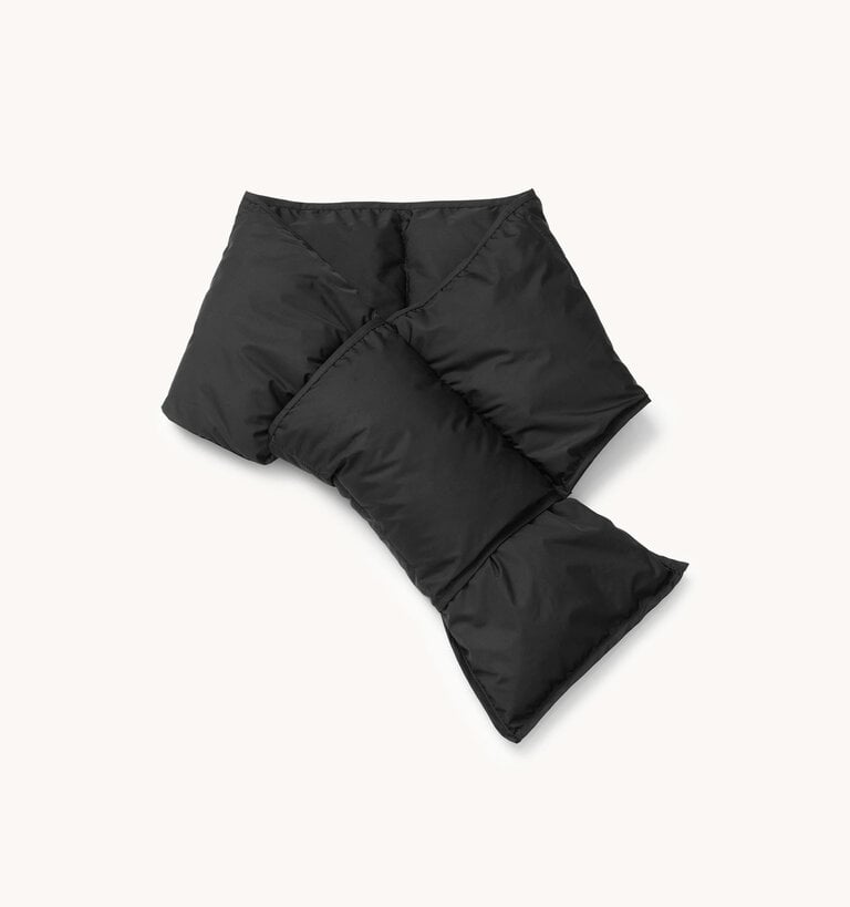 Ilse Jacobsen ILSE JACOBSEN PEPPYS08 PUFFY SCARF BLACK