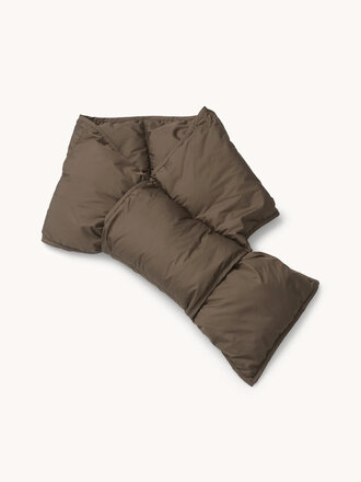 Ilse Jacobsen ILSE JACOBSEN PEPPYS08 PUFFY SCARF MUD