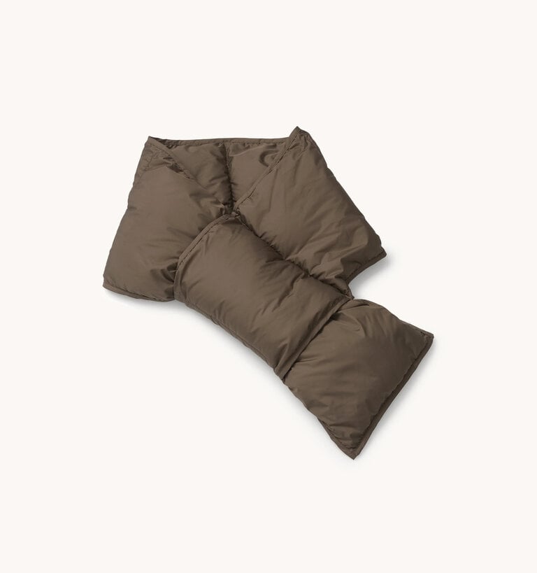 Ilse Jacobsen ILSE JACOBSEN PEPPYS08 PUFFY SCARF MUD