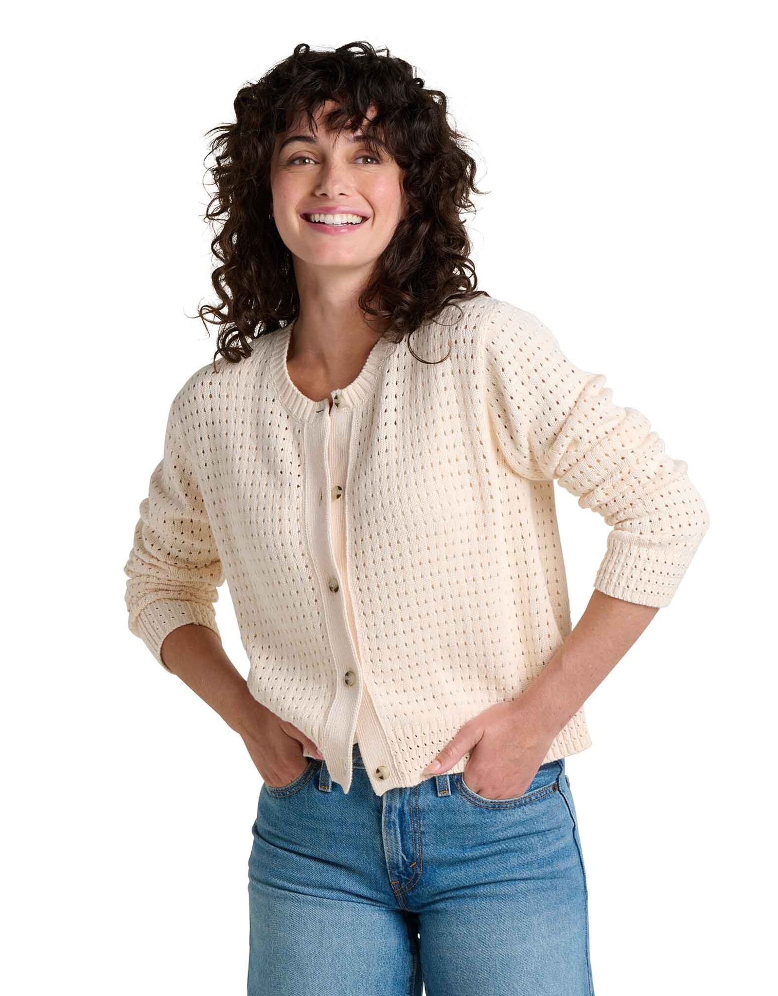 Toad & CO Bianca Pointelle Cardigan