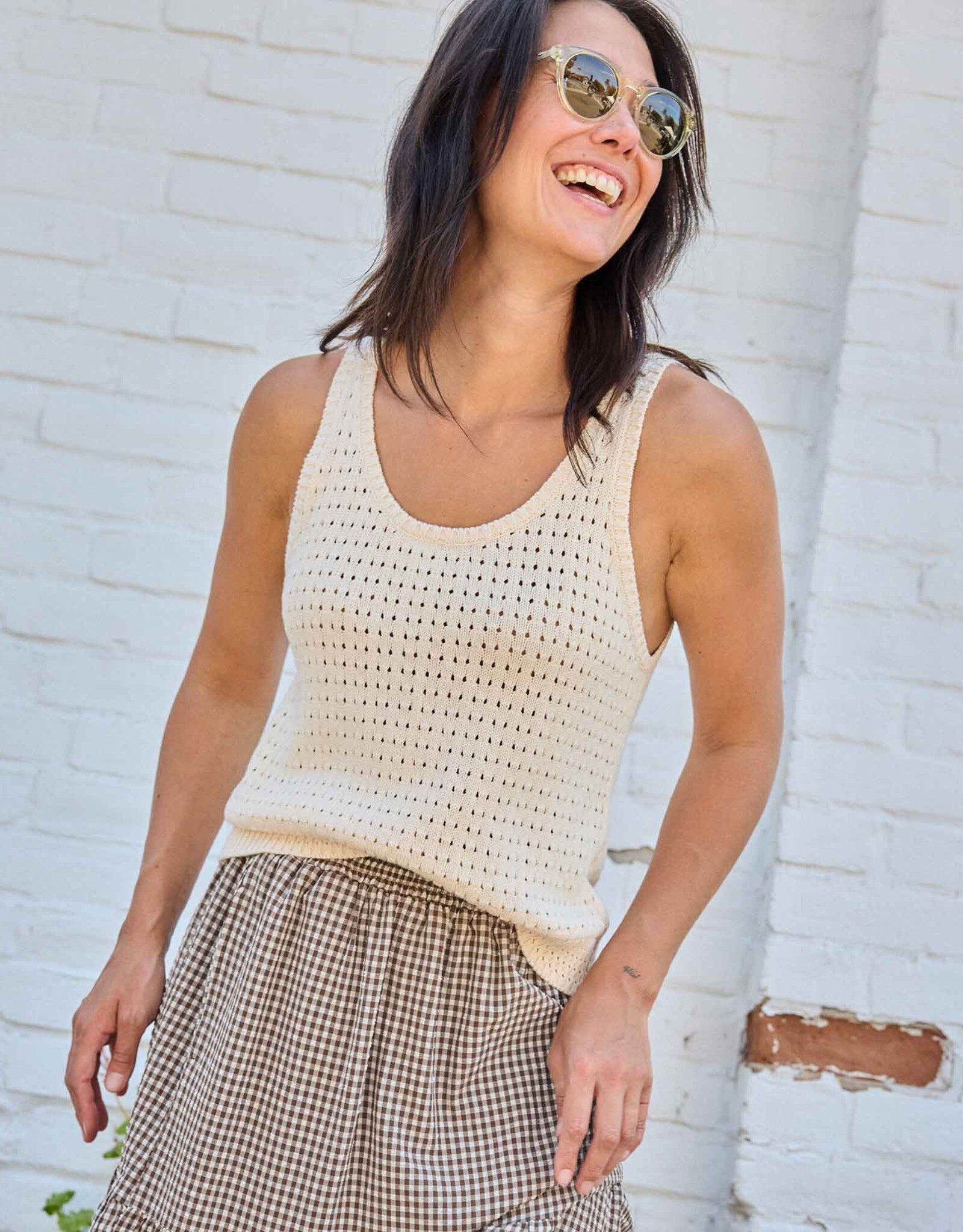 Toad & CO Bianca Pointelle Tank