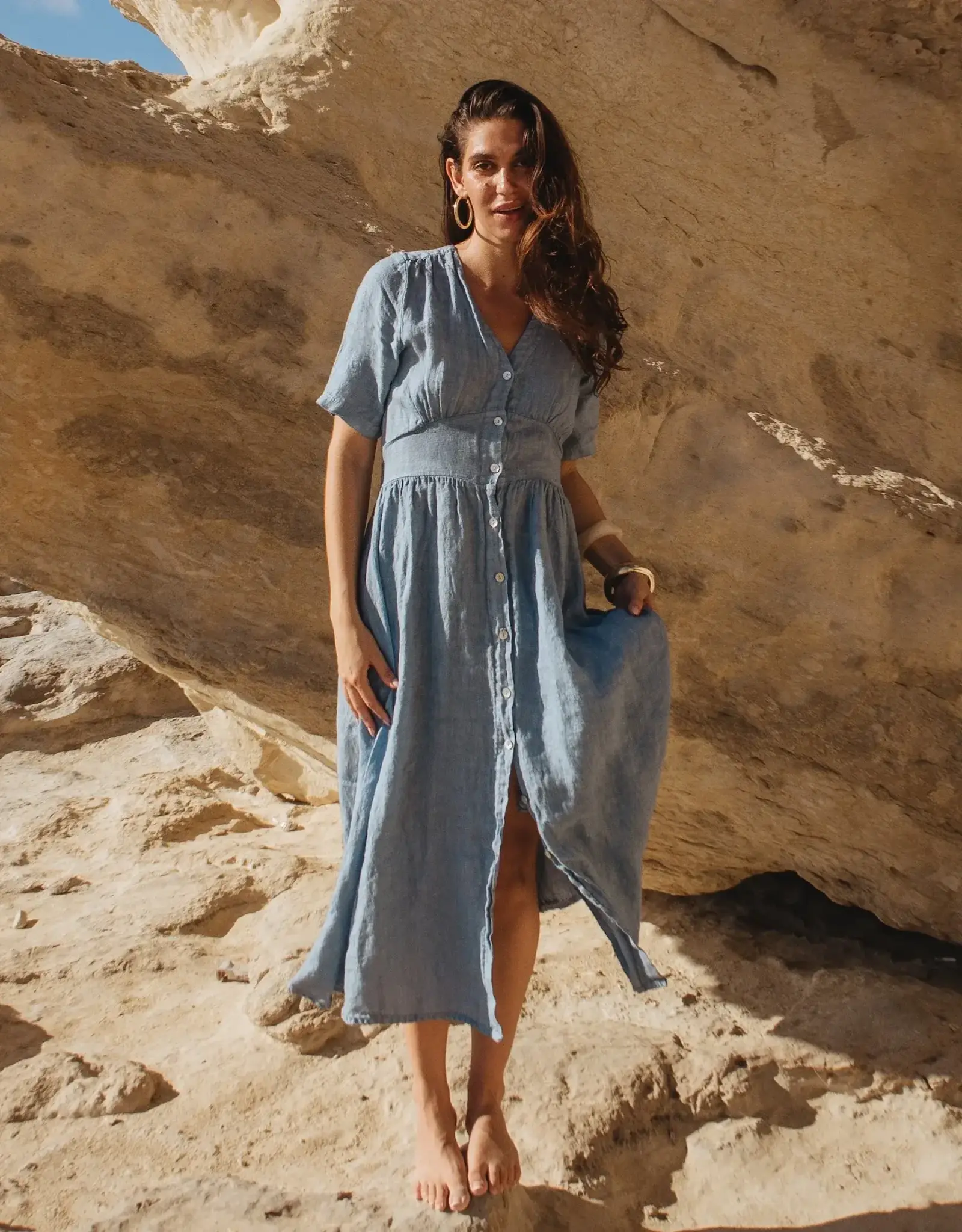 Yoga Jeans Robe en lin 2935