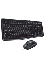 Logitech Logitech MK120 Desktop Keyboard and Mouse Combo USB - Black