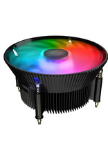 CoolerMaster Cooler Master A71C ARGB CPU Air Cooler for AMD Ryzen, Anodized Black Aluminum Fins, Copper Insert Base, MF120 120m, Addressable RGB Lighting