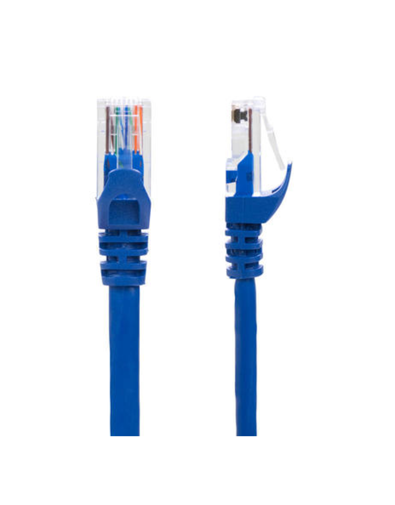 50ft Cat6 550MHz UTP 24AWG RJ45 Ethernet Network Cable Blue