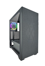 Azza AZZA HIVE 450 / Gaming / ATX Mid-Tower / / Tempered Glass / Black / Steel / 1 x 120mm fan included