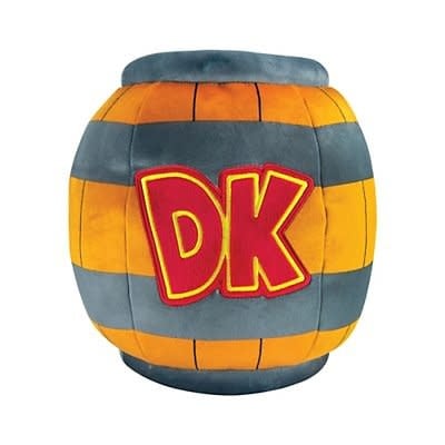 Takara Tomy Tomy - Donkey Kong - DK Barrel 15" Plush
