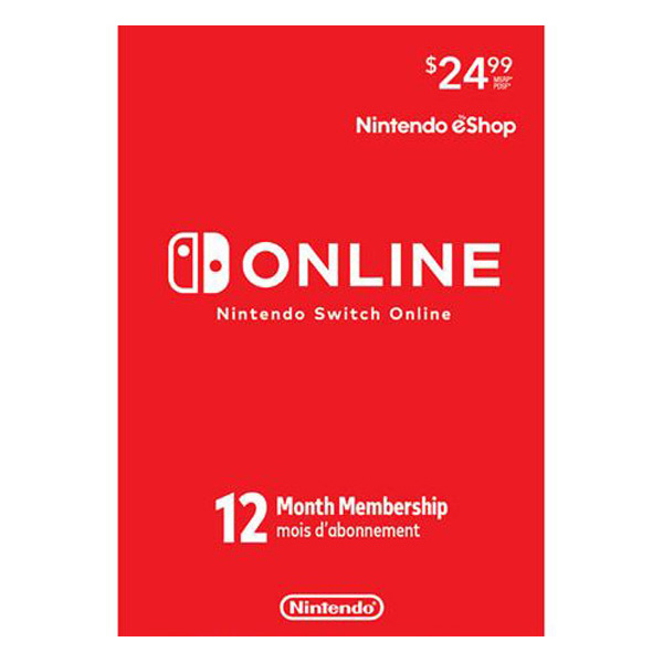 Nintendo Nintendo Switch - Subscription Card - 12 Months