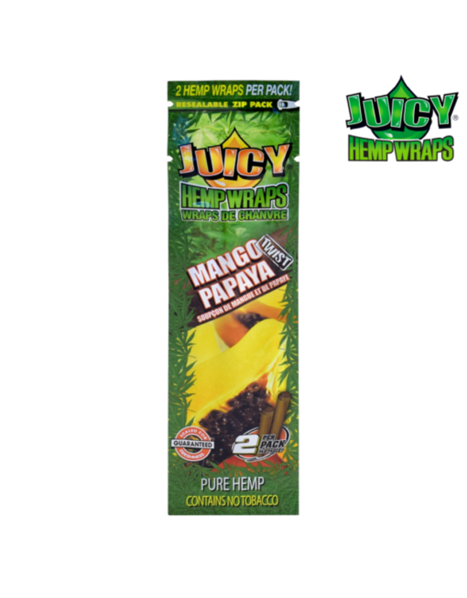 Juicy Jay's Juicy - Mango Papaya - Hemp Wraps