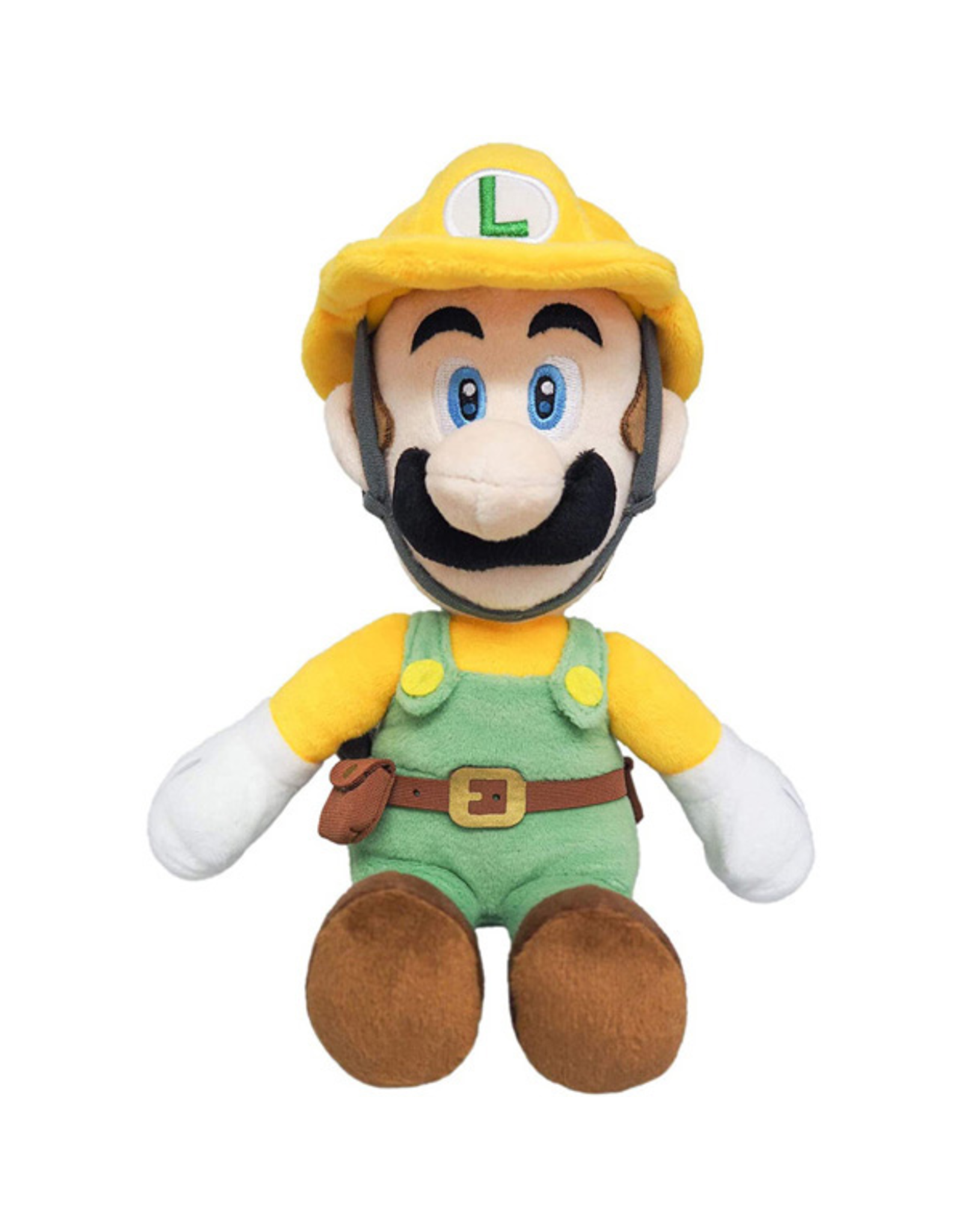 Little Buddy Little Buddy - Super Mario Bros - Builder Luigi - 10" Plush