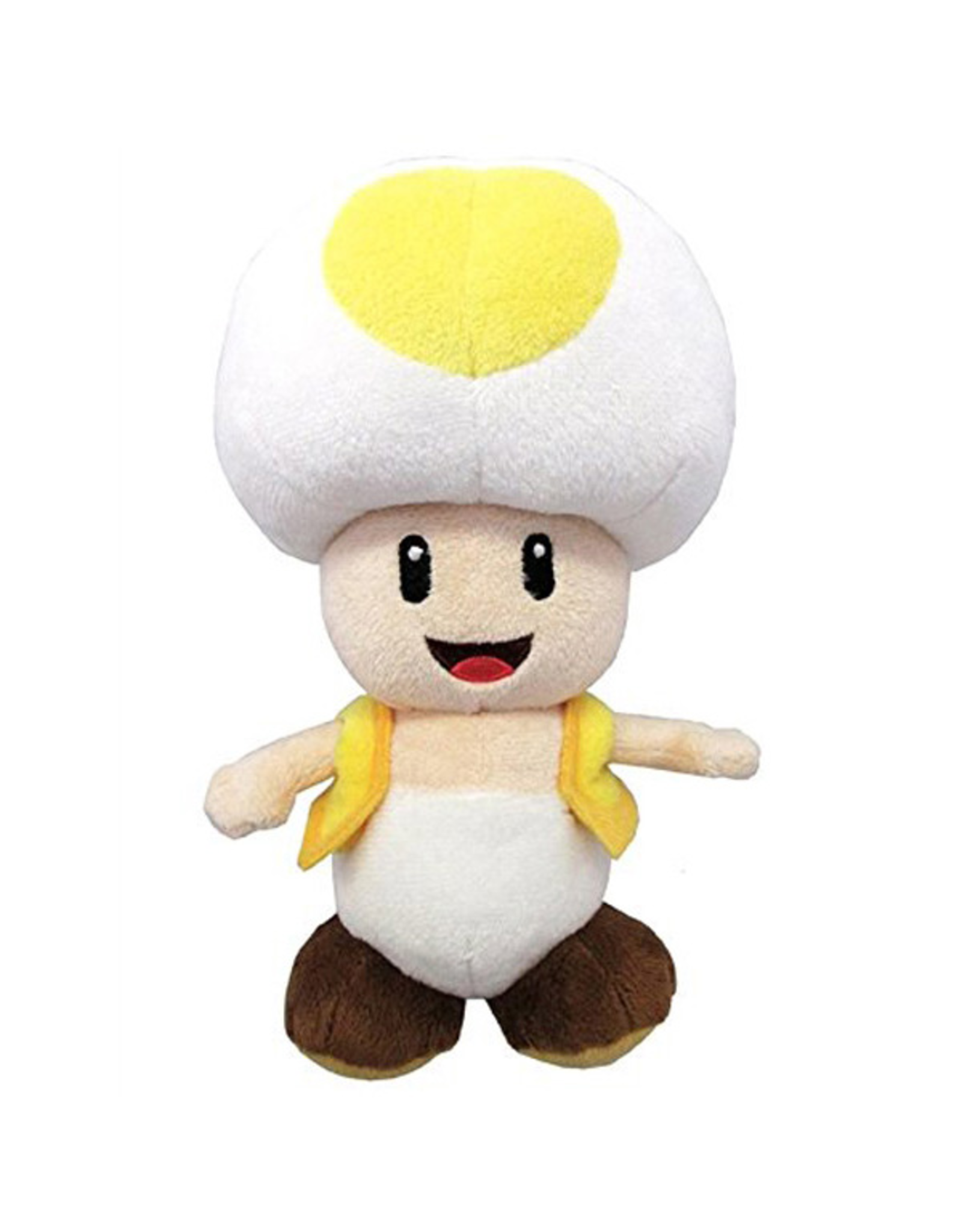 Little Buddy Little Buddy - Super Mario Bros - Yellow Toad - 8" Plush